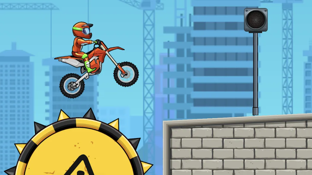 Moto X3M Bike Race Game (Мото 3М Игра на мотоциклах) [МОД: Много денег, Монет и Все открыто] Screenshot 1