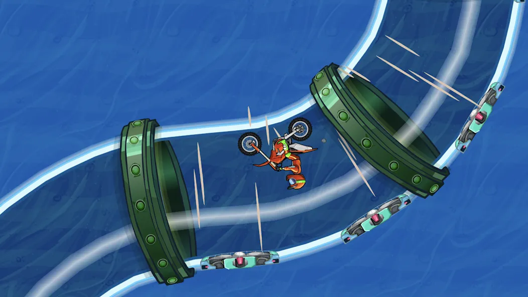 Moto X3M Bike Race Game (Мото 3М Игра на мотоциклах) [МОД: Много денег, Монет и Все открыто] Screenshot 3