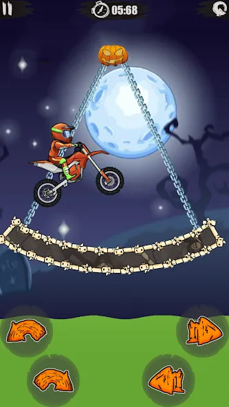 Moto X3M Bike Race Game (Мото 3М Игра на мотоциклах) [МОД: Много денег, Монет и Все открыто] Screenshot 4
