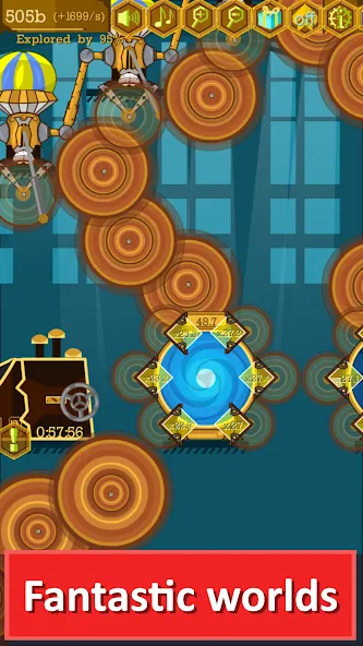 Steampunk Idle Gear Spinner (Стеампанк Идл Спиннер Фабрика) [МОД: Много монет, Открытые уровни и Мега MOD] Screenshot 5