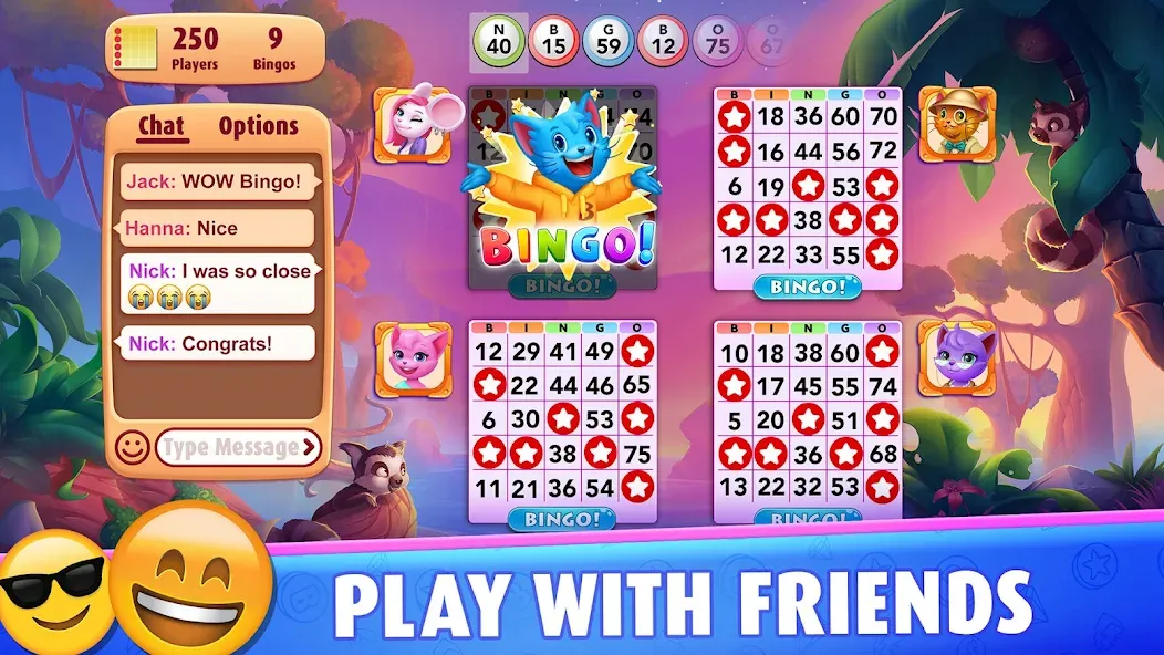 Bingo Blitz™️ - Bingo Games [МОД: Бесконечные деньги, Монеты и Мега MOD] Screenshot 4