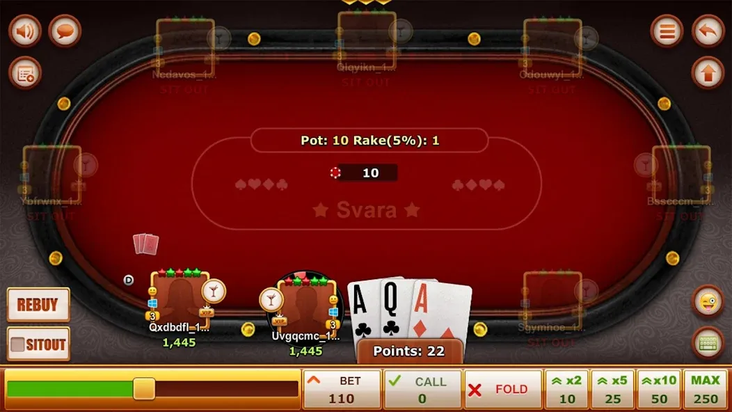 Play Seka with friends! [МОД: Деньги, Монеты и Меню MOD] Screenshot 4