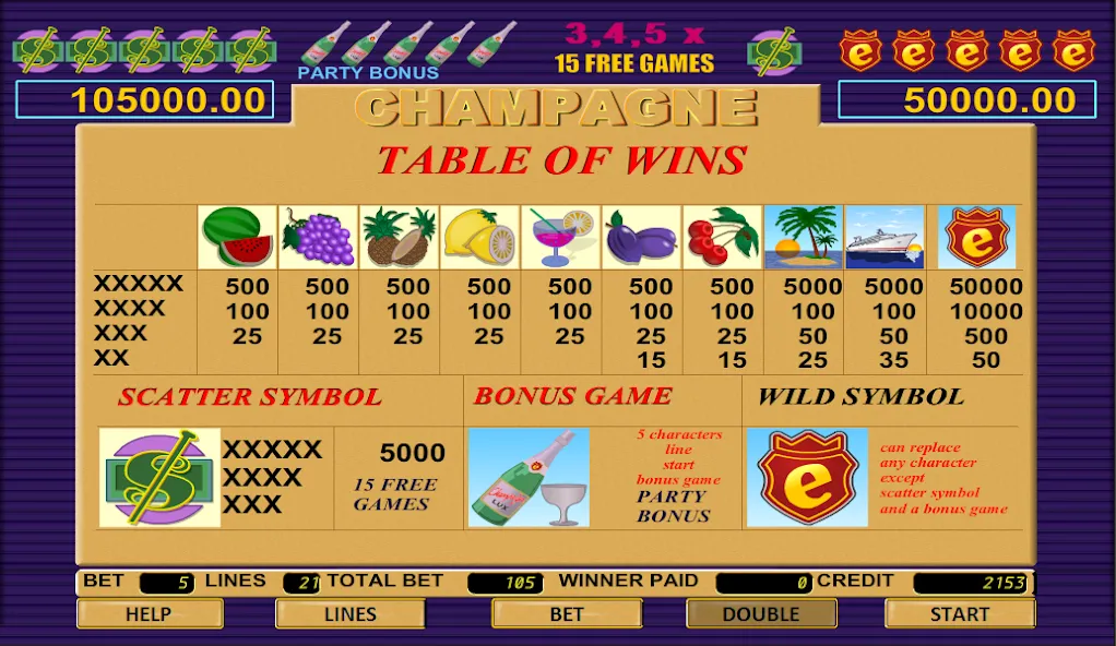 Champagne Slot (Шампанское Слот) [МОД: Все открыто, Дополнительные деньги и Меню MOD] Screenshot 5