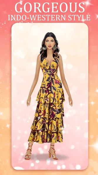 Indian Fashion Dressup Stylist [МОД: Бесконечные деньги, Монеты и Мега MOD] Screenshot 2