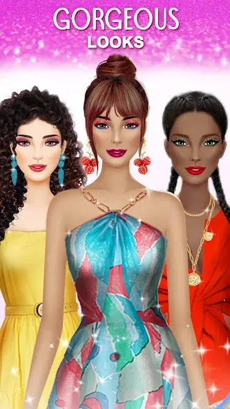 Fashion Stylist: Dress Up Game [МОД: Деньги, Монеты и Меню MOD] Screenshot 1
