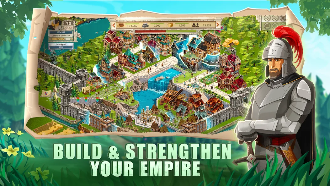 Empire: Four Kingdoms (Импайр) [МОД: Все открыто, Дополнительные деньги и Меню MOD] Screenshot 4