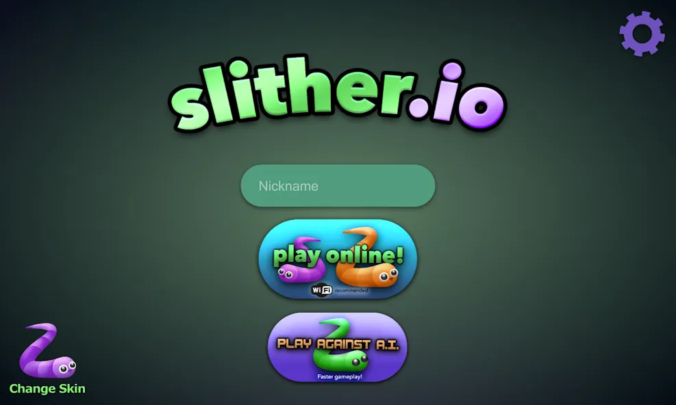 slither.io [МОД: Все открыто, Дополнительные деньги и Меню MOD] Screenshot 1