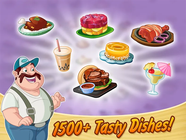 Kitchen Scramble: Cooking Game (Китчен Скрэмбл) [МОД: Все открыто, Дополнительные деньги и Меню MOD] Screenshot 4
