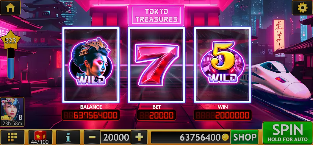 Slots of Luck: Vegas Casino (Слоты удачи) [МОД: Бесконечные деньги, Монеты и Мега MOD] Screenshot 3