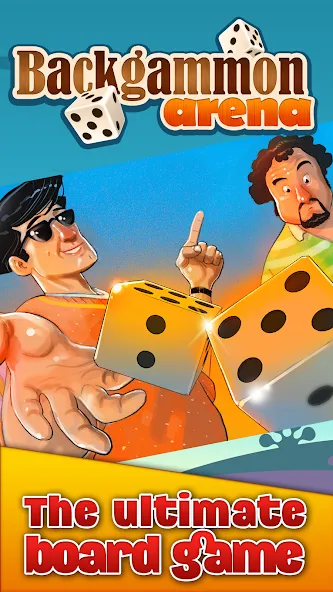 Backgammon Arena (Бэкгаммон Арена) [МОД: Много денег, Монет и Все открыто] Screenshot 1