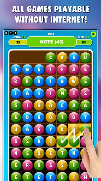 Word Games 101-in-1 (Уорд Геймс 100) [МОД: Много монет, Открытые уровни и Мега MOD] Screenshot 3
