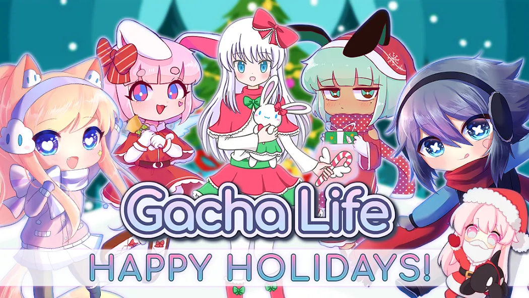 Gacha Life (Гача Лайф) [МОД: Бесконечные деньги, Монеты и Мега MOD] Screenshot 1
