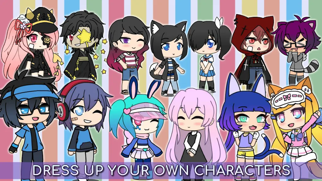 Gacha Life (Гача Лайф) [МОД: Бесконечные деньги, Монеты и Мега MOD] Screenshot 3
