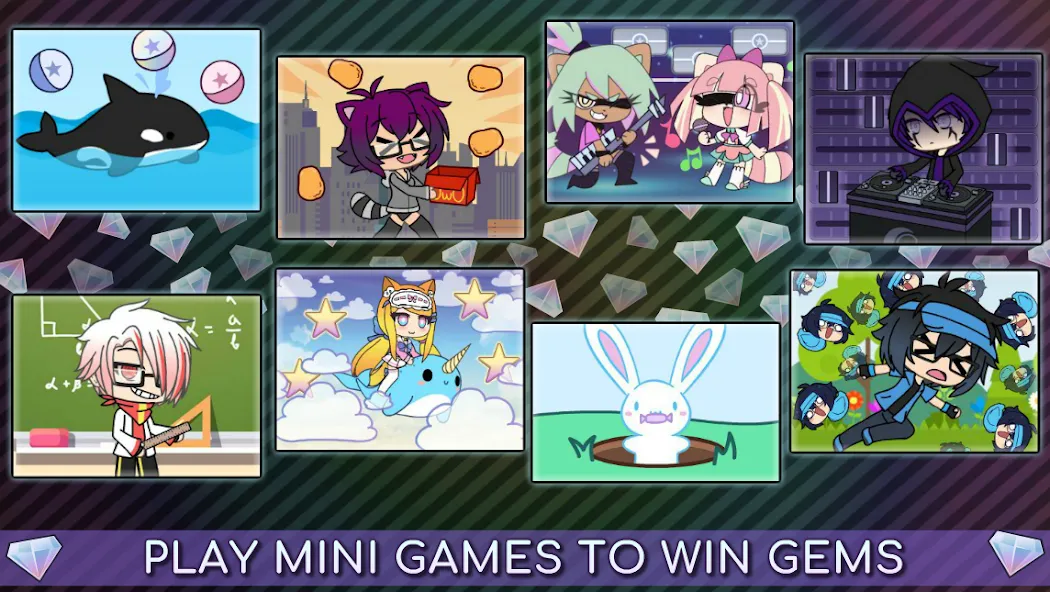 Gacha Life (Гача Лайф) [МОД: Бесконечные деньги, Монеты и Мега MOD] Screenshot 4