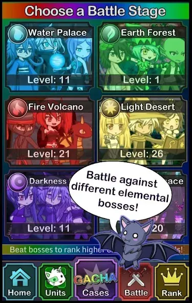 Anime Gacha! (Simulator & RPG) [МОД: Деньги, Монеты и Меню MOD] Screenshot 5