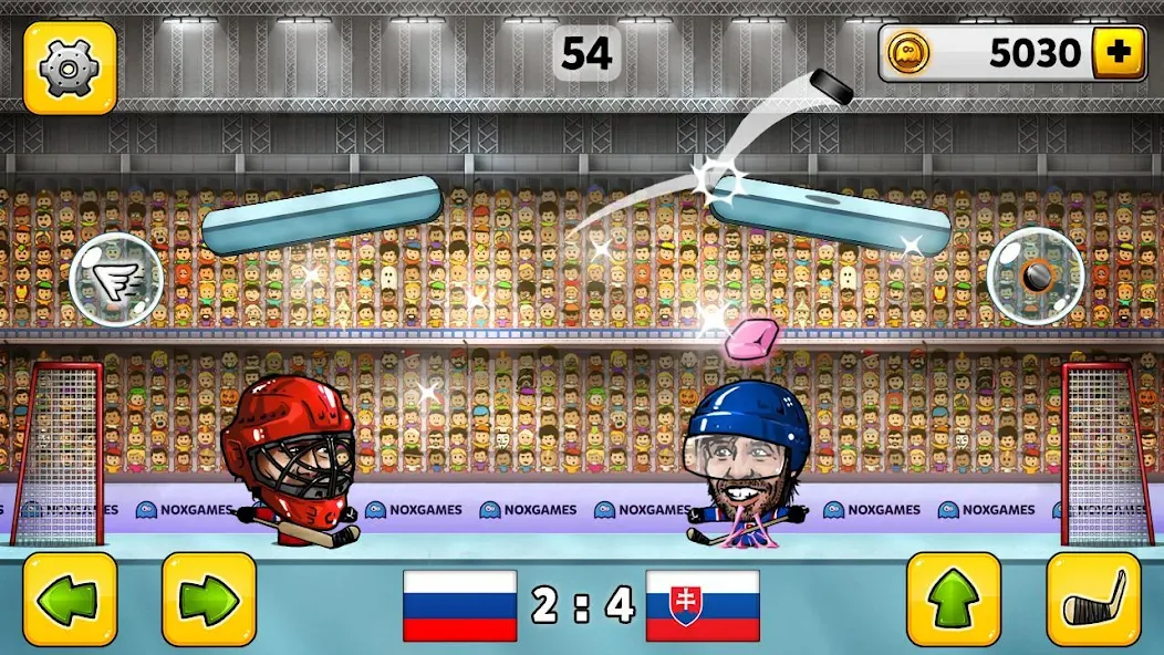 Puppet Hockey: Pond Head [МОД: Меню, Бесконечные монеты и Открытые уровни] Screenshot 3