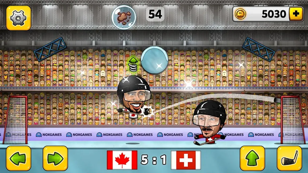Puppet Hockey: Pond Head [МОД: Меню, Бесконечные монеты и Открытые уровни] Screenshot 4