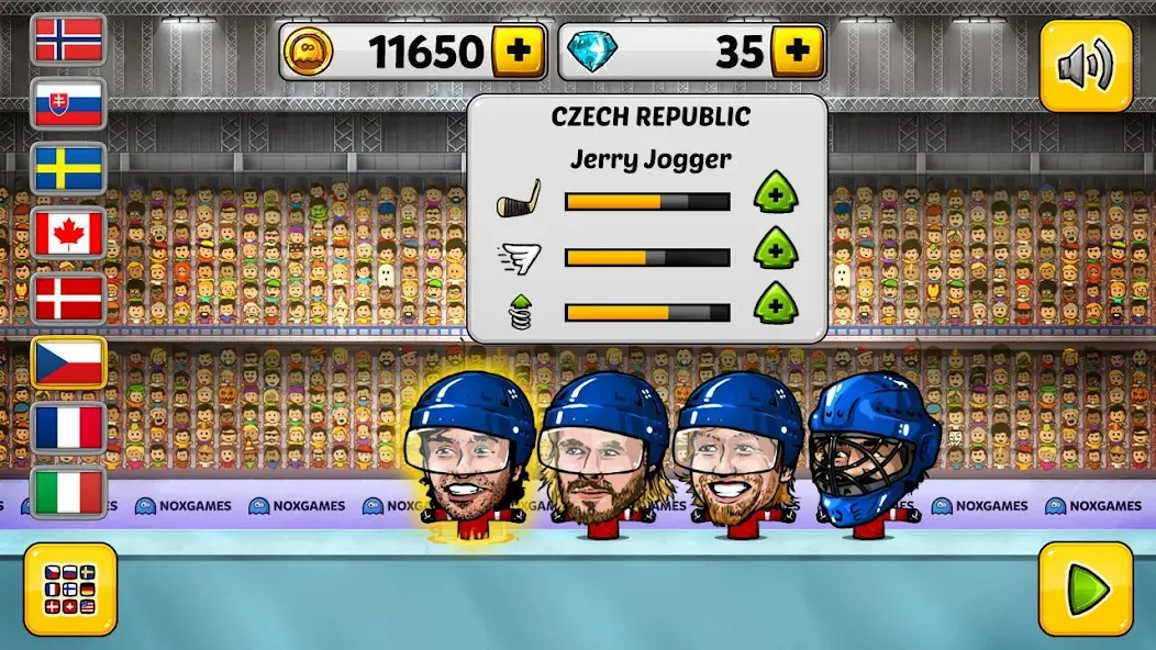 Puppet Hockey: Pond Head [МОД: Меню, Бесконечные монеты и Открытые уровни] Screenshot 5