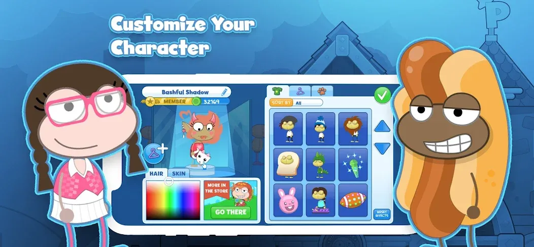 Poptropica: Fun Kids Adventure (Поптропика) [МОД: Бесконечные деньги, Монеты и Мега MOD] Screenshot 2