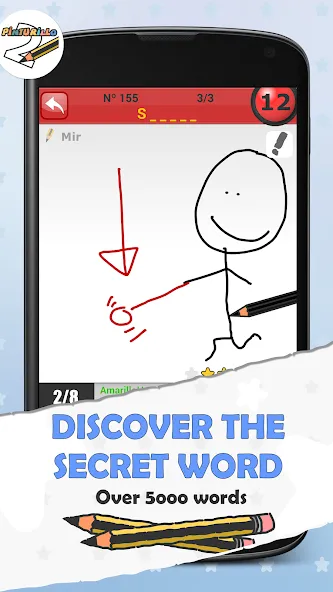 Pinturillo 2 - Draw and guess (Пинтурилло 2) [МОД: Много монет, Открытые уровни и Мега MOD] Screenshot 1
