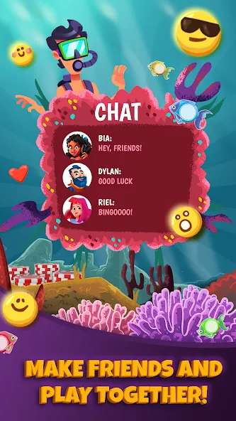 Praia Bingo: Slot & Casino (Прэйя Бинго) [МОД: Деньги, Монеты и Меню MOD] Screenshot 3