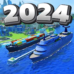 Скачать Sea Port: Cargo Boat Tycoon (Си Порт) [МОД: Меню, Бесконечные монеты и Открытые уровни] | Взлом Sea Port: Cargo Boat Tycoon на Андроид
