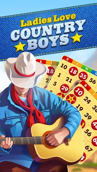 Bingo Country Boys: Tournament (Бинго Кантри Бойз) [МОД: Все открыто, Дополнительные деньги и Меню MOD] Screenshot 5