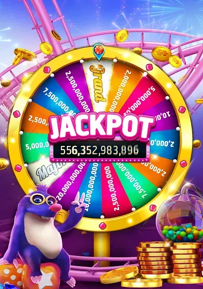 Slotomania™ Slots Casino Games (Слотомания) [МОД: Много монет, Открытые уровни и Мега MOD] Screenshot 3