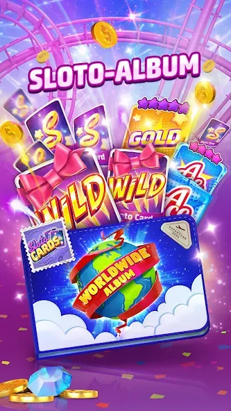 Slotomania™ Slots Casino Games (Слотомания) [МОД: Много монет, Открытые уровни и Мега MOD] Screenshot 4