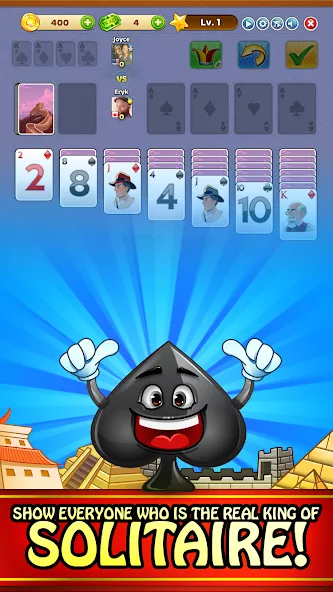 Solitaire Journey (Солитер Джорни) [МОД: Много денег, Монет и Все открыто] Screenshot 4