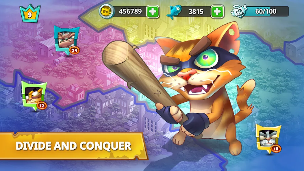 Cats Empire: Kitten simulation [МОД: Много денег, Монет и Все открыто] Screenshot 4
