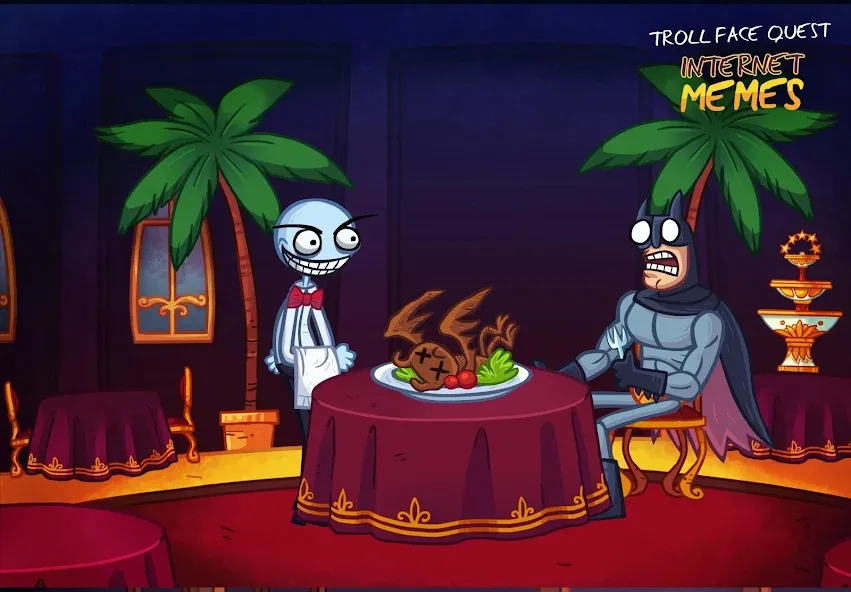 Troll Face Quest Internet Meme (Тролль Фейс Квест Интернет Мем) [МОД: Все открыто, Дополнительные деньги и Меню MOD] Screenshot 4