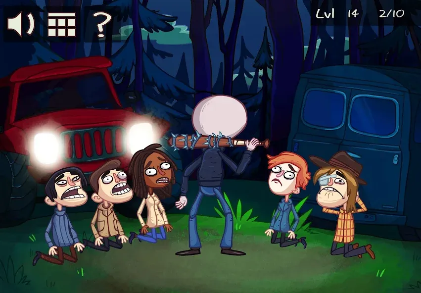Troll Face Quest: TV Shows [МОД: Меню, Бесконечные монеты и Открытые уровни] Screenshot 1