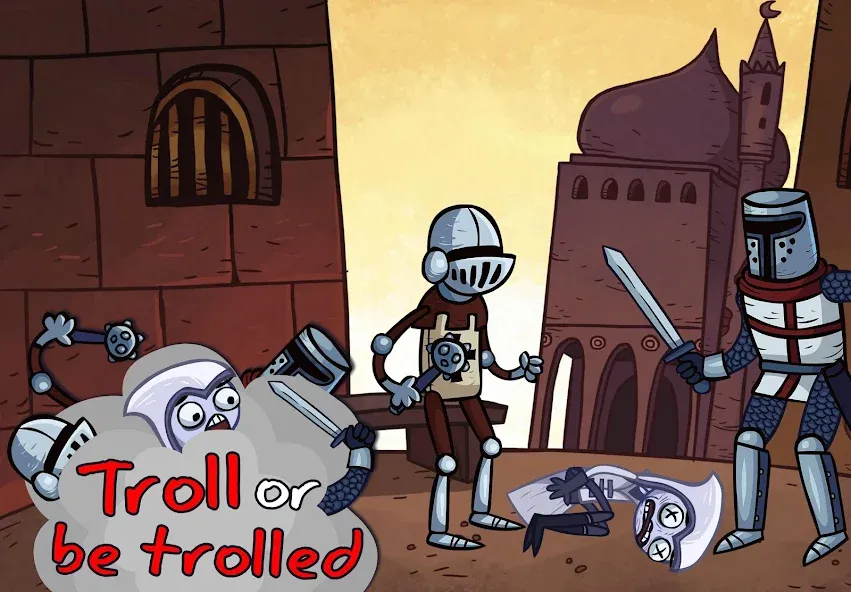 Troll Face Quest: Video Games (Тролл Фейс Квест Видеоигры) [МОД: Все открыто, Дополнительные деньги и Меню MOD] Screenshot 3