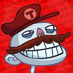Скачать Troll Face Quest: Video Games (Тролл Фейс Квест Видеоигры) [МОД: Все открыто, Дополнительные деньги и Меню MOD] | Взлом Troll Face Quest: Video Games на Андроид