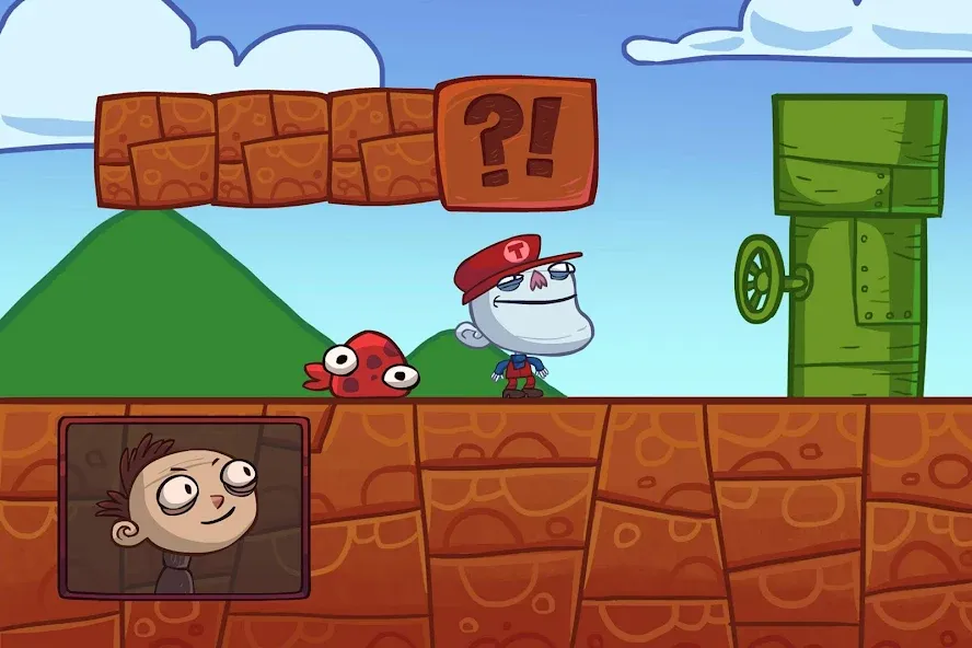 Troll Face Quest: Video Memes (Тролл Фейс Квест Видео Мемес) [МОД: Деньги, Монеты и Меню MOD] Screenshot 1