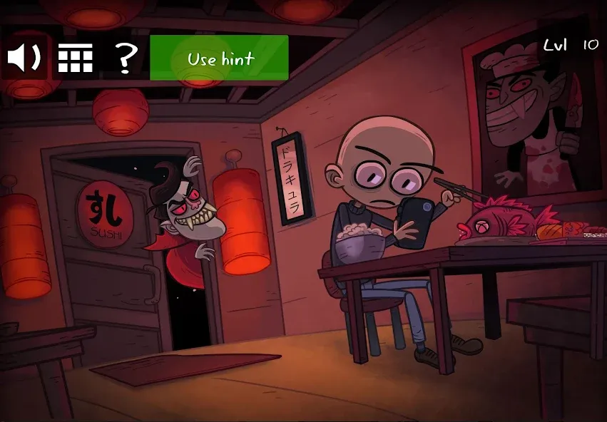 Troll Face Quest: Horror 2 (Тролль Фейс Квест) [МОД: Много денег, Монет и Все открыто] Screenshot 5