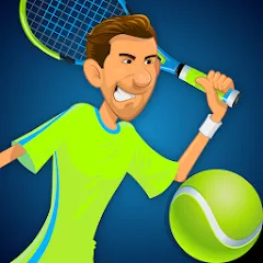 Скачать Stick Tennis (Стик Теннис) [МОД: Меню, Бесконечные монеты и Открытые уровни] | Взлом Stick Tennis на Андроид