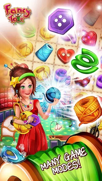Fancy Tale:Fashion Puzzle Game (Фэнси Тейл) [МОД: Деньги, Монеты и Меню MOD] Screenshot 2