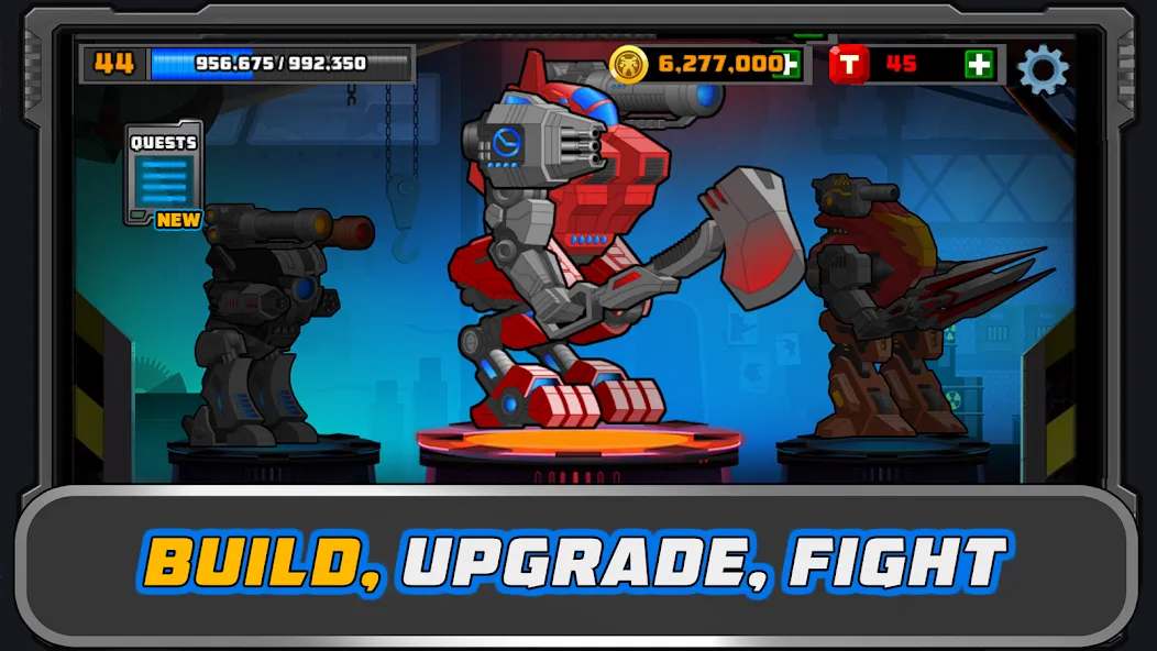 Super Mechs (Супер Мехи) [МОД: Деньги, Монеты и Меню MOD] Screenshot 1