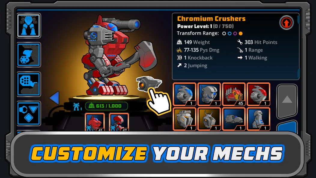 Super Mechs (Супер Мехи) [МОД: Деньги, Монеты и Меню MOD] Screenshot 3