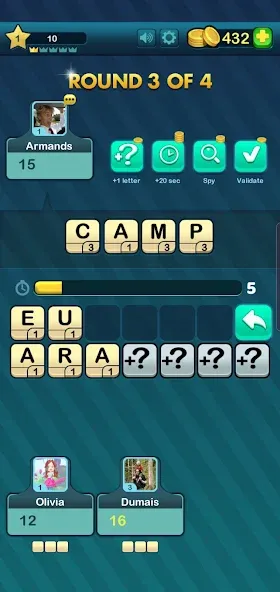 Word Battle (Уорд Баттл) [МОД: Много денег, Монет и Все открыто] Screenshot 1