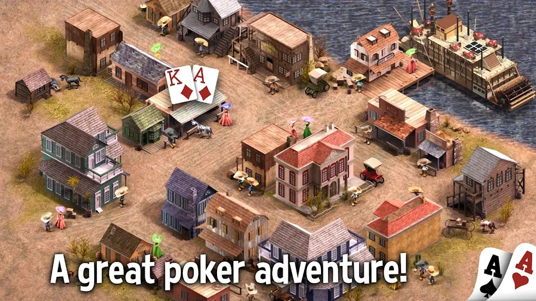 Governor of Poker 2 - Offline [МОД: Деньги, Монеты и Меню MOD] Screenshot 3