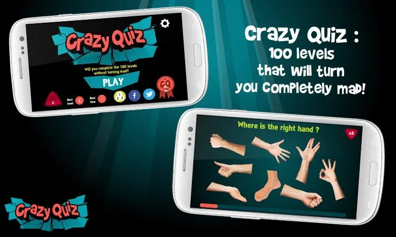 Crazy Quiz (Крэйзи Квиз) [МОД: Бесконечные деньги, Монеты и Мега MOD] Screenshot 1