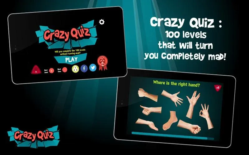 Crazy Quiz (Крэйзи Квиз) [МОД: Бесконечные деньги, Монеты и Мега MOD] Screenshot 5