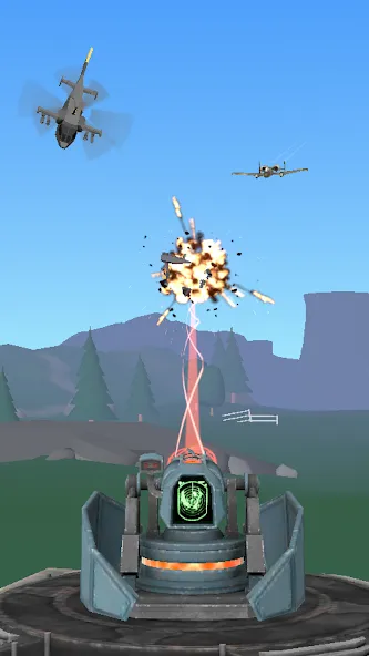 Air Defense: Airplane Shooting (Эйр Дефенс) [МОД: Все открыто, Дополнительные деньги и Меню MOD] Screenshot 5