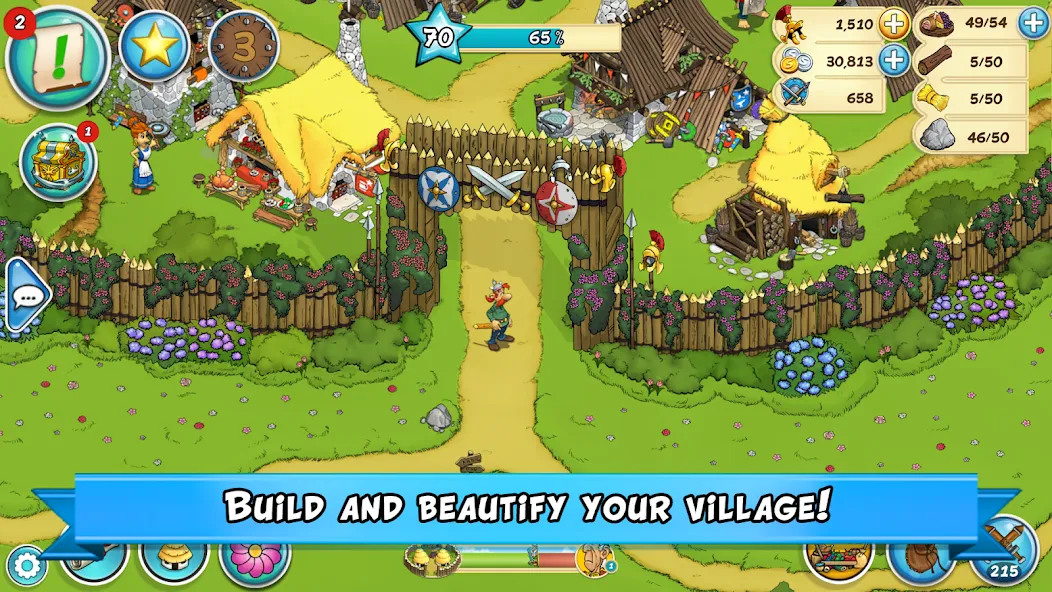 Asterix and Friends (Астерикс и друзья) [МОД: Много денег, Монет и Все открыто] Screenshot 1