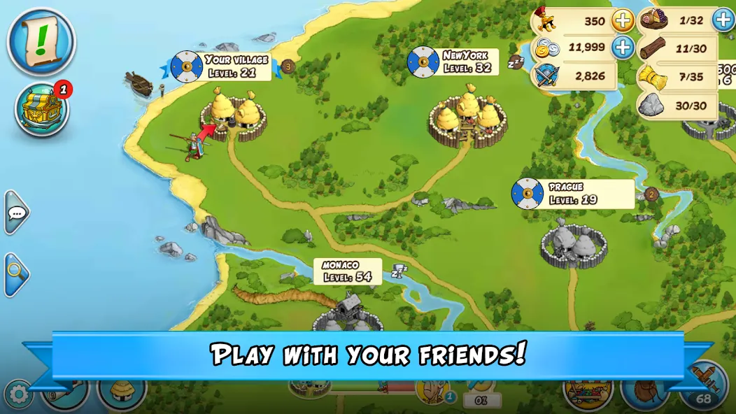 Asterix and Friends (Астерикс и друзья) [МОД: Много денег, Монет и Все открыто] Screenshot 4