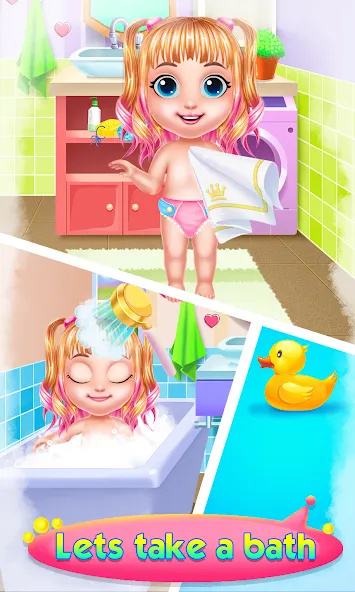 Baby Girl Caring Pinky Style (Беби Грл Керинг Пинки Стайл) [МОД: Много монет, Открытые уровни и Мега MOD] Screenshot 5