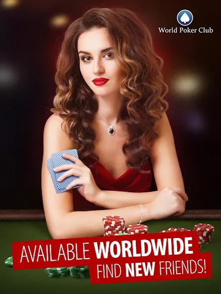Poker Games: World Poker Club (Покер Гейм) [МОД: Много монет, Открытые уровни и Мега MOD] Screenshot 1